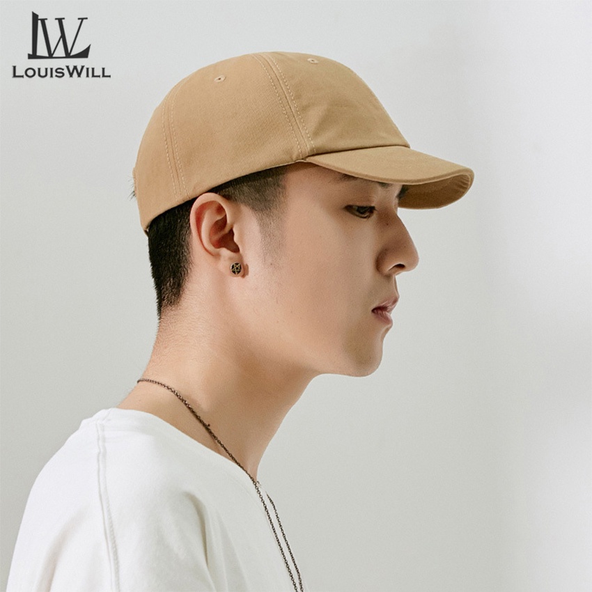 Mũ lưỡi trai LOUISWILL chống nắng có thể điều chỉnh thời trang cổ điển cho nam nữ