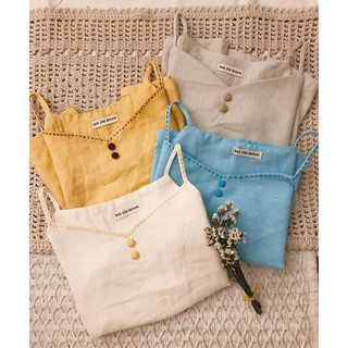 Áo 2 dây linen