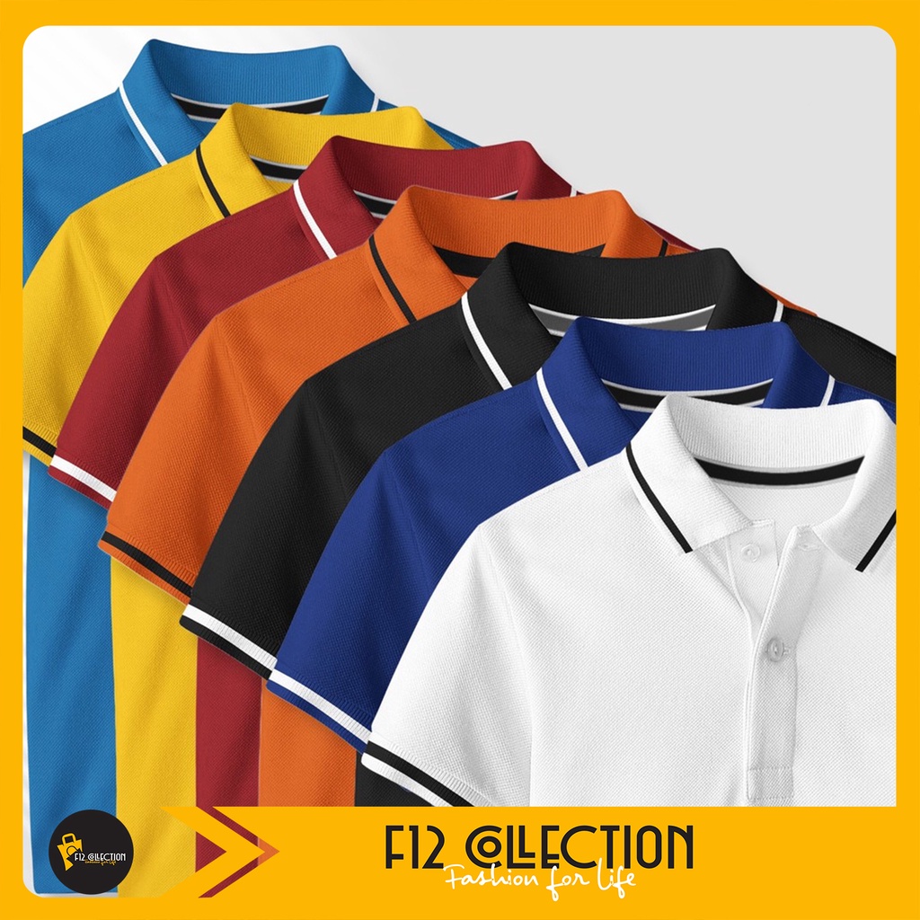 [Mã SRBACK101512 hoàn 20K xu đơn 0Đ] ÁO Polo trơn cổ bẻ ngắn tay dáng basic 7 màu giá rẻ | BigBuy360 - bigbuy360.vn