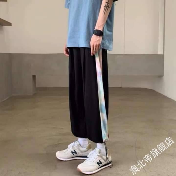 Quần bom dây rút phối loang siêu hot MẪU UNISEX NAM NỮ ĐỀU MẶC ĐƯỢC