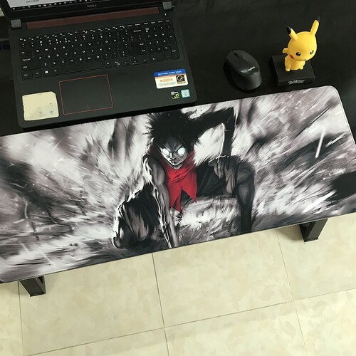 Lót chuột cỡ lớn pad 80x30cm bo viền chắc chắn 50 mẫu lựa chọn One Piece, Gundam, Goku, phím tắt photoshop | WebRaoVat - webraovat.net.vn