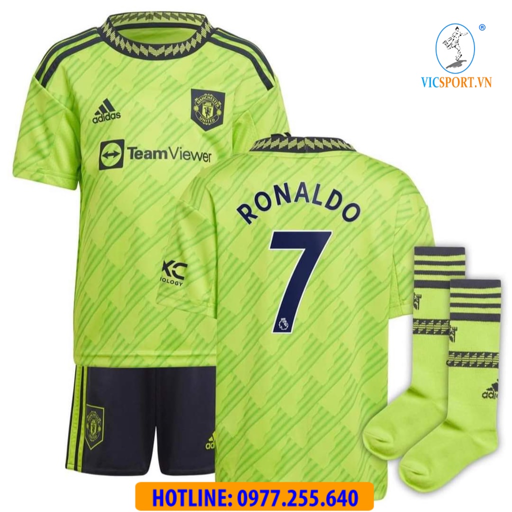 Quần Áo Bóng Đá CLB Manchester United Xanh Dạ 2022-2023 - Hàng Thái F2  - Vicsport