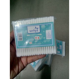 Tăm Bông ráy tai thân nhựa Người lớn AquaStar