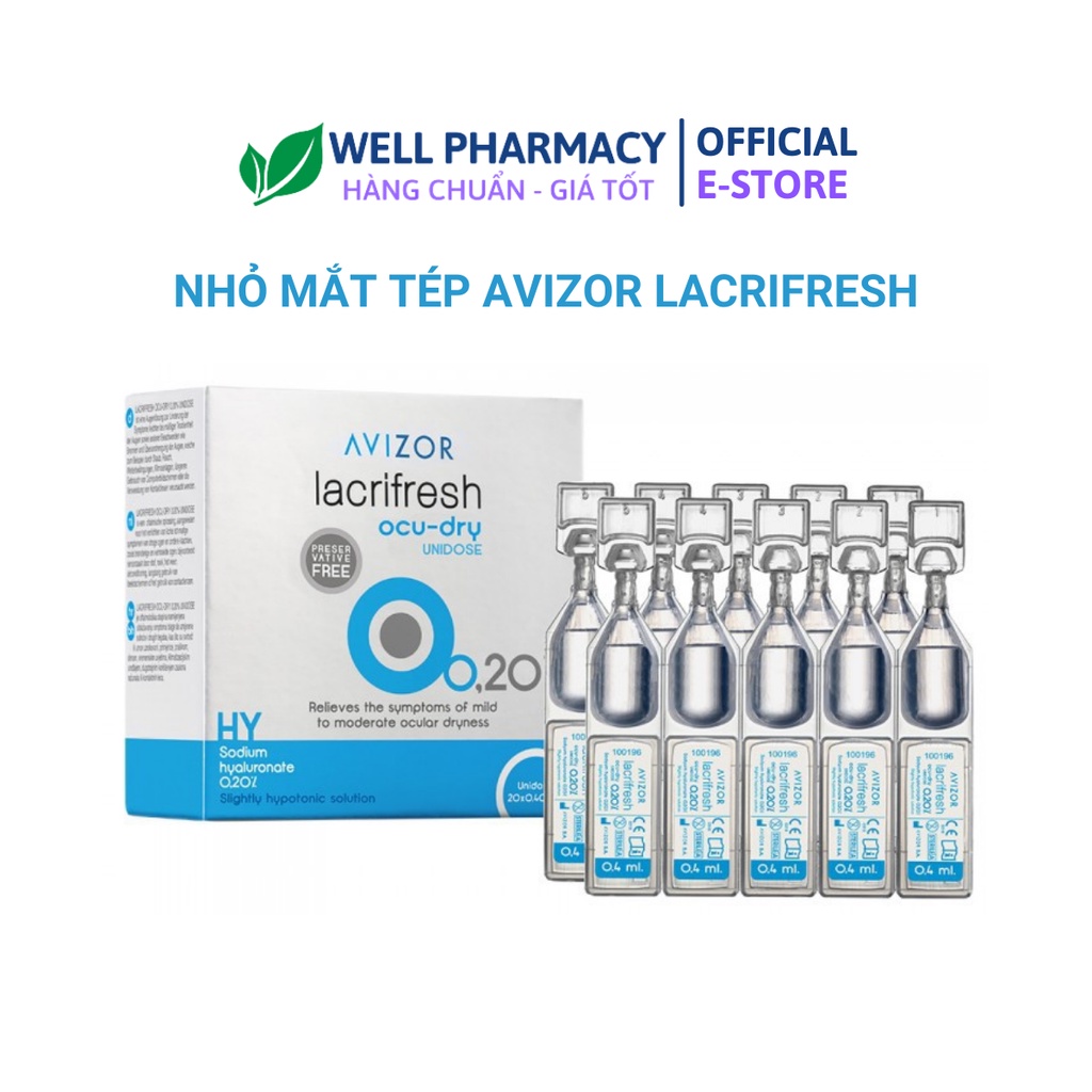 NHỎ MẮT TÉP AVIZOR LACRIFRESH