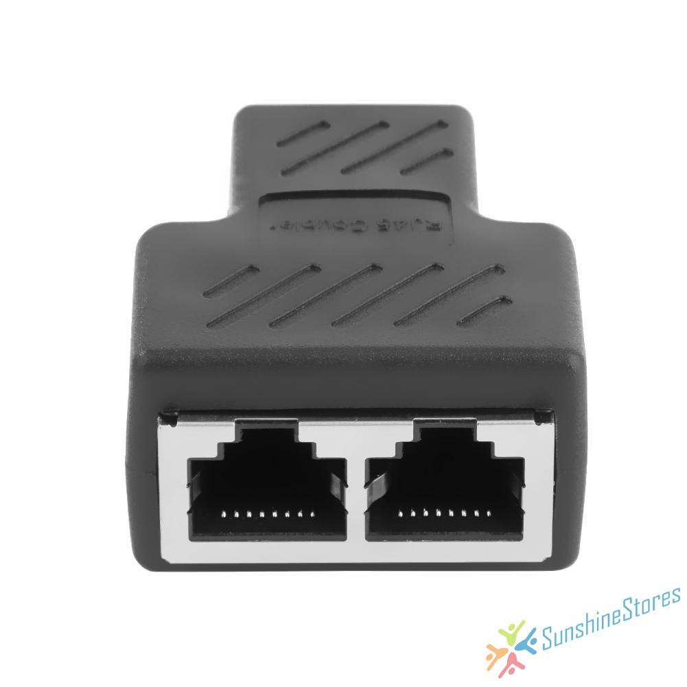 Đầu Nối Dây Mạng LAN RJ45 Chuyển Từ 1 Thành 2