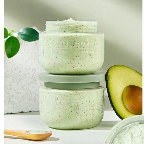 Tẩy da chết body Heyxi BƠ/ ĐÀO Avocado 250G - Mẫu Mới