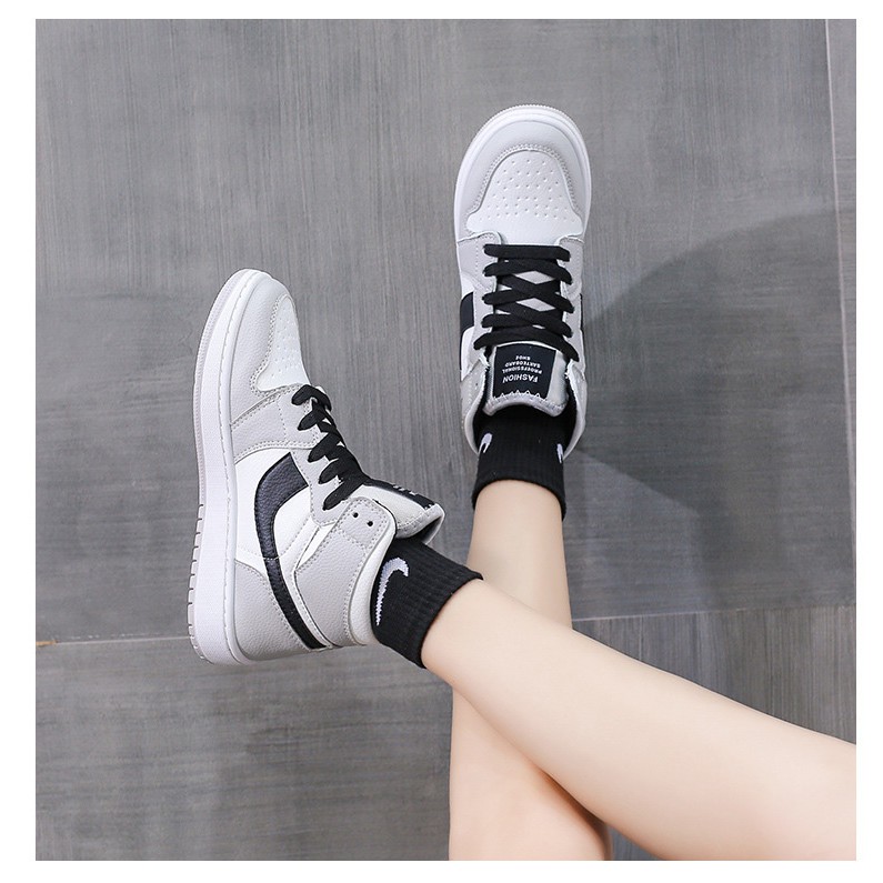 Giày nữ sneaker, giày nữ thể thao bóng rổ cao cổ hot trend 2022 BM006 | BigBuy360 - bigbuy360.vn