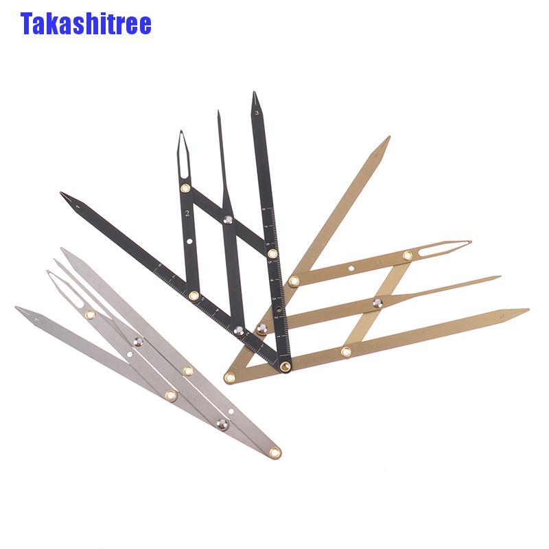 (hàng Mới Về) Thước Đo Lông Mày Bằng Thép Không Gỉ Tiện Dụng | BigBuy360 - bigbuy360.vn