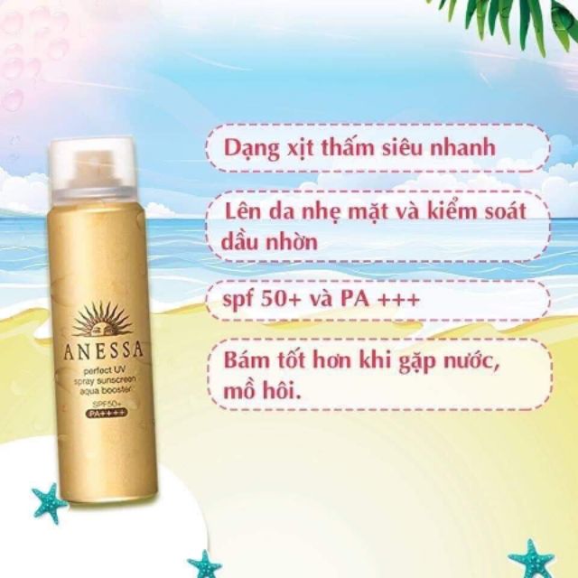 Xịt chống nắng Anessa