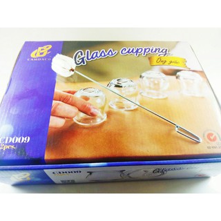 Ống giác hơi thủy tinh dùng lửa