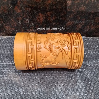 Hộp đựng chè gỗ thơm (đục mã đáo thành công)