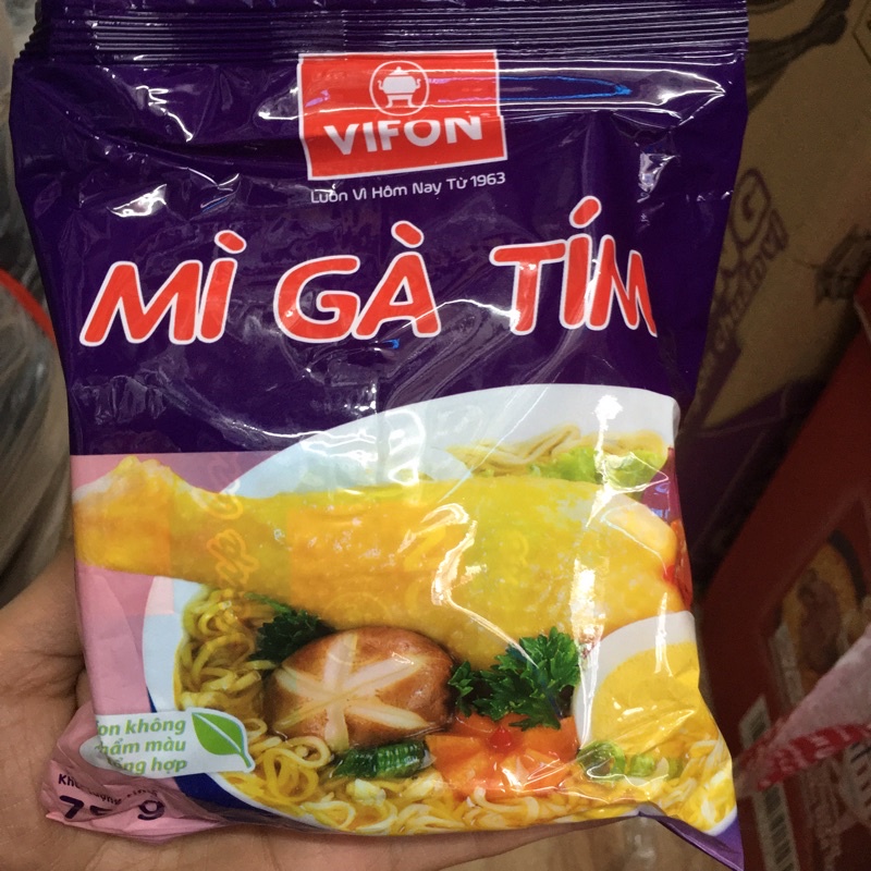 Mì gà tím Vifon