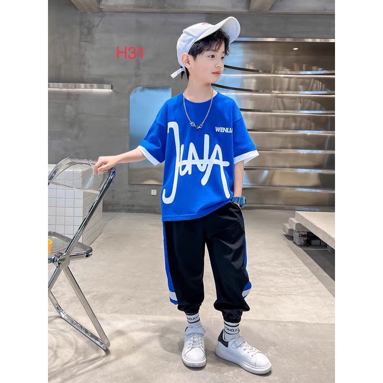 Tặng mũ từ 3 bộ. Sét thu đông size 20-55kg, mã H31-H32, Chất vải cotton đẹp