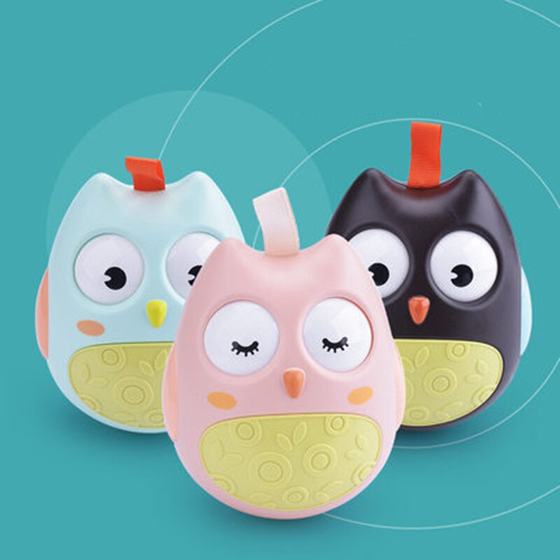 Owl Tumbler Baby Toy Designed For Children Puzzle Fall Resistant Material Large Tumbler Toy 3-6-12 Months