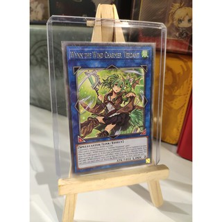 Lá bài thẻ bài Yugioh Wynn the Wind Charmer Verdant - Rare - Tặng bọc bài nhựa bảo quản
