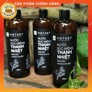 Nước Súc Miệng Trầu Không Vietket 🍀 FREESHIP ️🍀 Sạch Khuẩn - Trị Hôi Miệng - 500ml