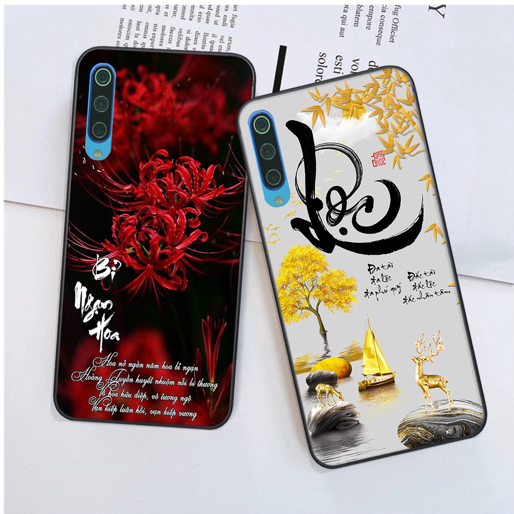 Ốp lưng Xiaomi MI 9 / MI 9 SE in hình chữ tài chữ lộc, Cha Mẹ, bình an SIÊU ĐẸP