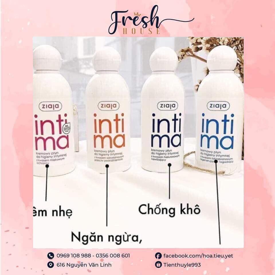 Dung dịch vệ sinh phụ nữ INTIMA