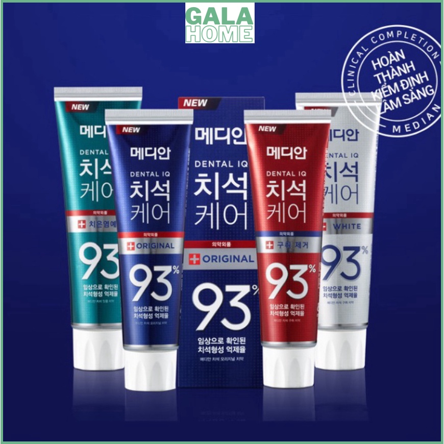 Kem Đánh Răng Hàn Quốc Kem đánh trắng răng MEDIAN Dental IQ 120g GALA HOME