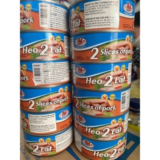Heo 2 lát đóng hộp hạ long 150g