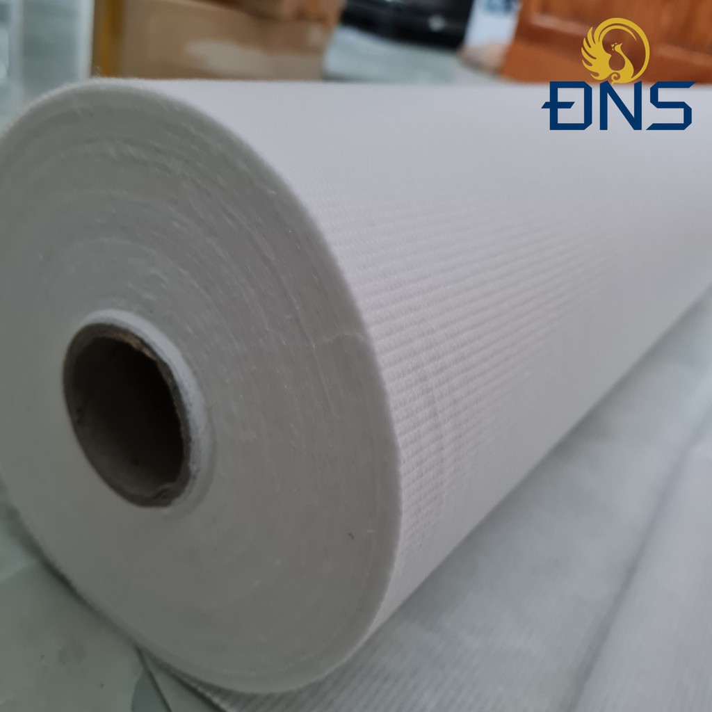 [ BAO RẺ NHẤT] Màng Polyester phủ chống thấm, vải Polyester gia cố chống thấm mái nhà, sàn nhà, khe nứt R 10cm D 20m