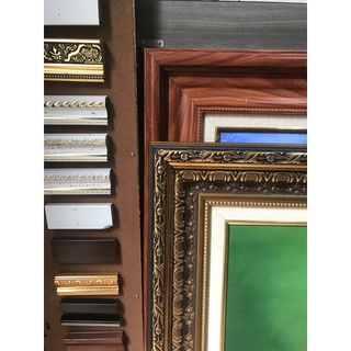 Khung tranh sơn dầu kt 30-30cm