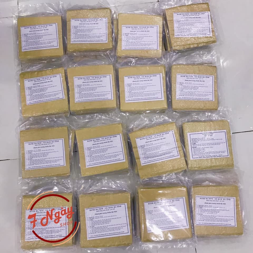 Ram Bánh Đa Nem Hà Tĩnh 7NgayShop Cuốn Nem Rán Chả Giò Giòn Lâu Bịch Hút Chân Không Bảo Quản 12 Tháng