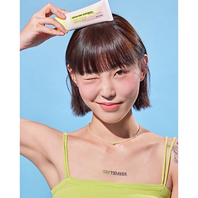 Kem chống nắng vật lý thuần chay KLAVUU VEGAN ZINC SUNCREAM