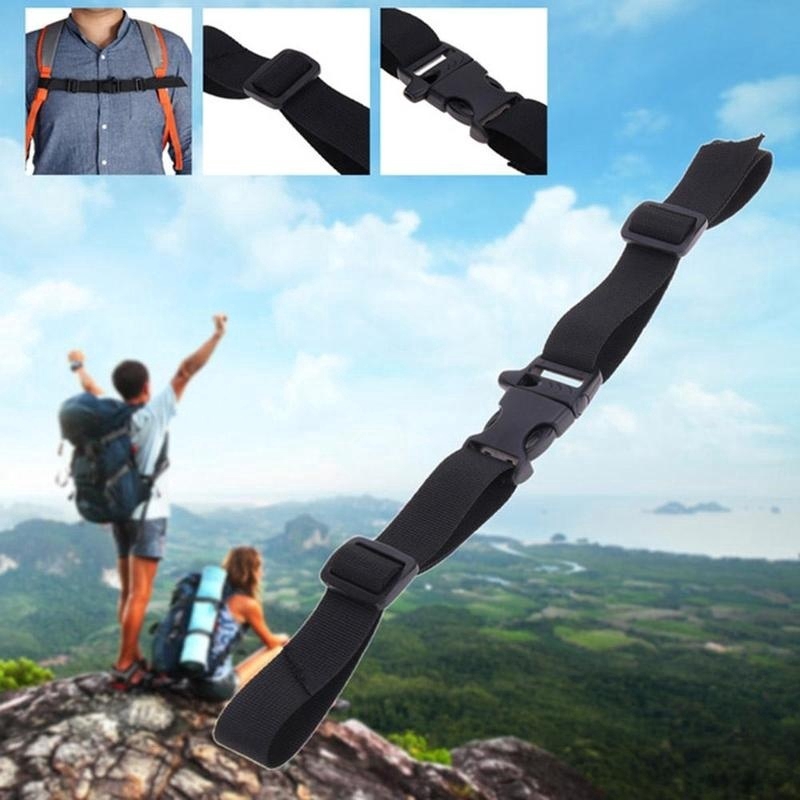 Universal 1pc Nylon Adjustable Straps Sternum Harness Chest Backpack For [&amp;lt;wish057&amp;gt;]