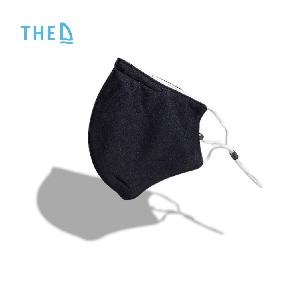 Khẩu Trang Vải Kháng Khuẩn The D Thiết Kế Ôm Gọn, Dây Rút Tiện Lợi