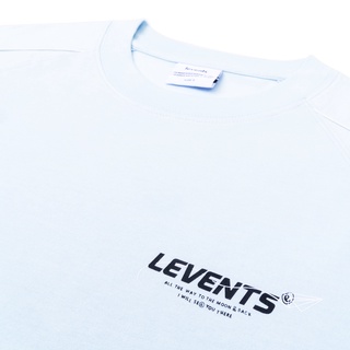 Áo Thun Levents Basic Logo Line/ Light Blue