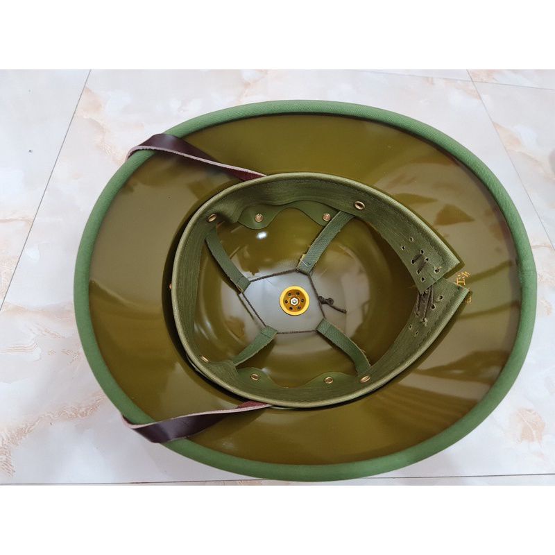 Mũ cối chống nước 500g nhập khẩu từ nước ngoài  cốt phíp siêu bền dẫm ngồi thoải mái