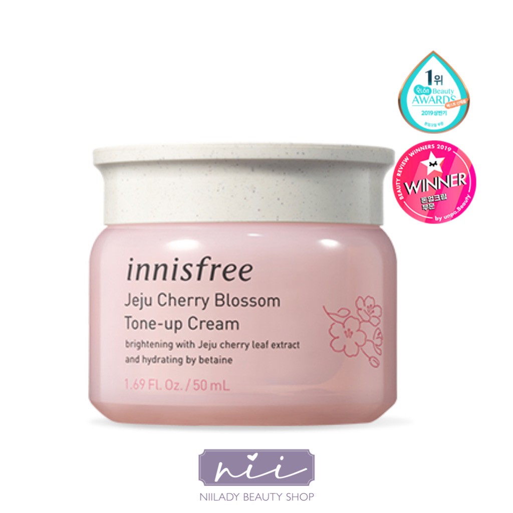 Kem dưỡng nâng tone, sáng da Innisfree Jeju Cherry Blossom Tone Up Cream | BigBuy360 - bigbuy360.vn