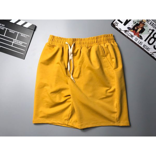 Quần Short Nam Thun Basic -  Quần Thun Đen Da Cá 6 màu thương hiệu 59Studio - Thun short vải cực chất | BigBuy360 - bigbuy360.vn