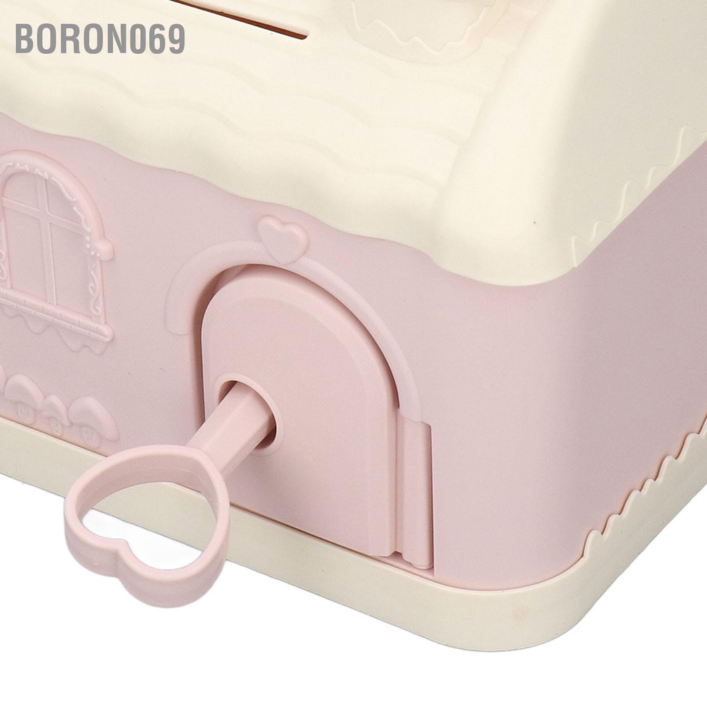 Đổi Ngân Hàng Ý Nghĩa Thú Vị Chất Liệu Nhựa Hình Dạng Ngôi Nhà Có Thể Khóa Trang Trí Thực Tế Đồ Chơi Sinh Nhật Boron069