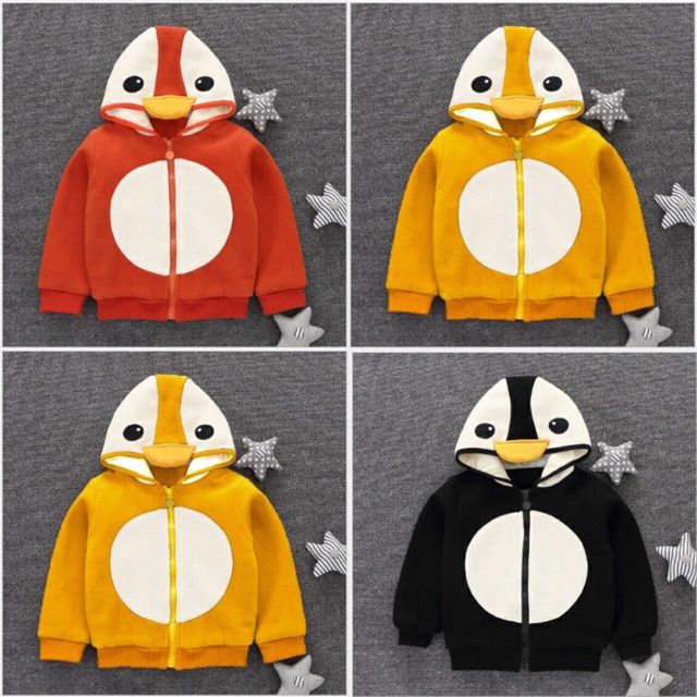 Áo Khoác Cánh cụt QATE064 cho bé 8-18kg