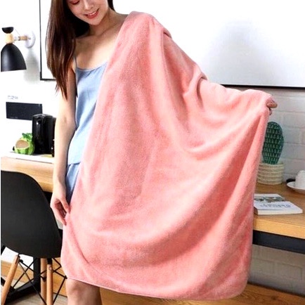 Khăn Tắm Lông Cừu Hàn Quốc Mềm Mịn Cao Cấp Siêu Thấm Hút Không Ra Màu