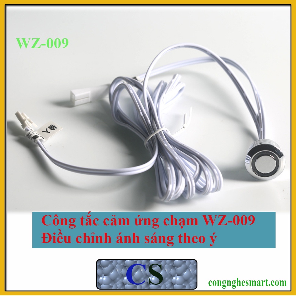 Công tắc cảm ứng chạm 12VDC WZ-009 - Điều chỉnh ánh sáng nhiều cấp