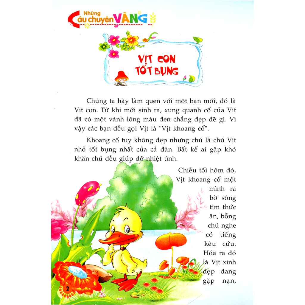 Sách:Những Câu Chuyện Vàng Vịt Con Tốt Bụng TSTN
