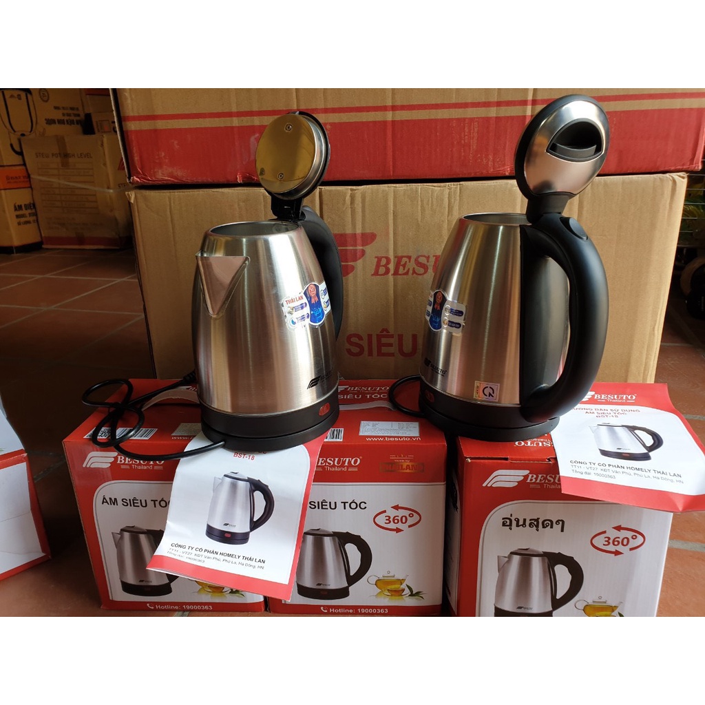Ấm siêu tốc Besuto Thaí Lan - Dung tích 1.8L