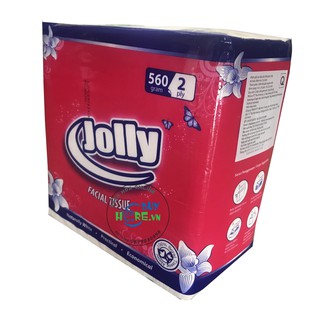 Khăn giấy Jolly 560gram 2 lớp