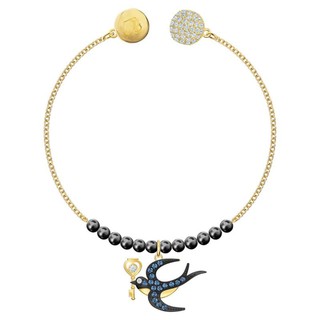 Lắc tay Swarovski Remix Gold Tone Dark