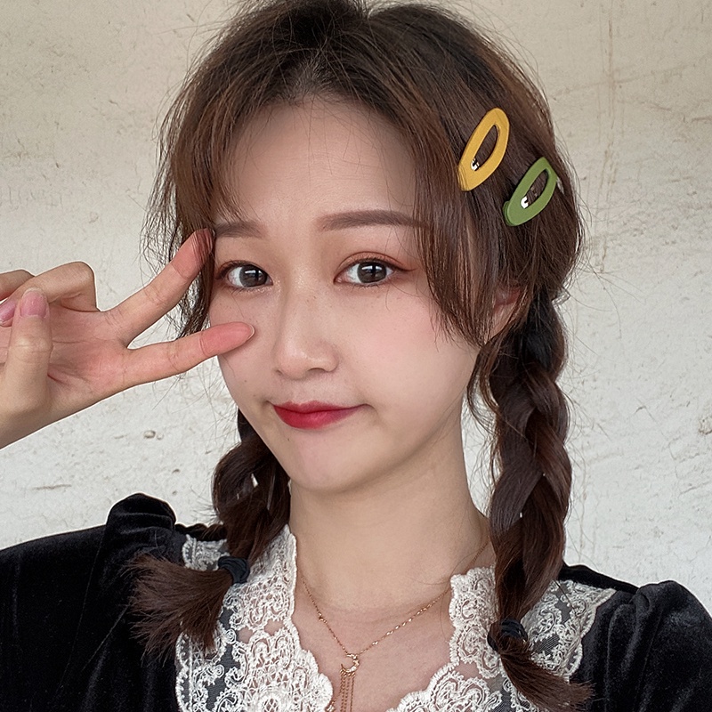 Set 10 Kẹp Tóc Nhiều Màu Sắc Xinh Xắn Cho Bé Gái