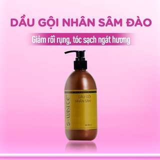 Dầu gội s-white nhân sâm đào cho tóc suông dài, mượt mà 450ml 2021