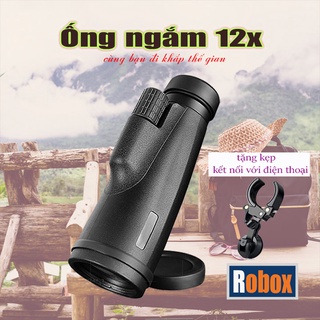  Ống nhòm siêu nét zoom 12 lần hàng nhập khẩu cao cấp tặng kẹp gắn điện thoại 