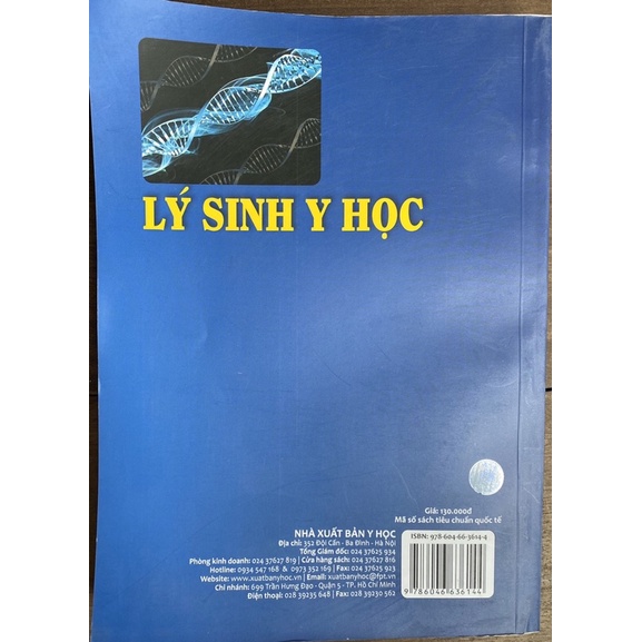 Sách - Lý sinh y học