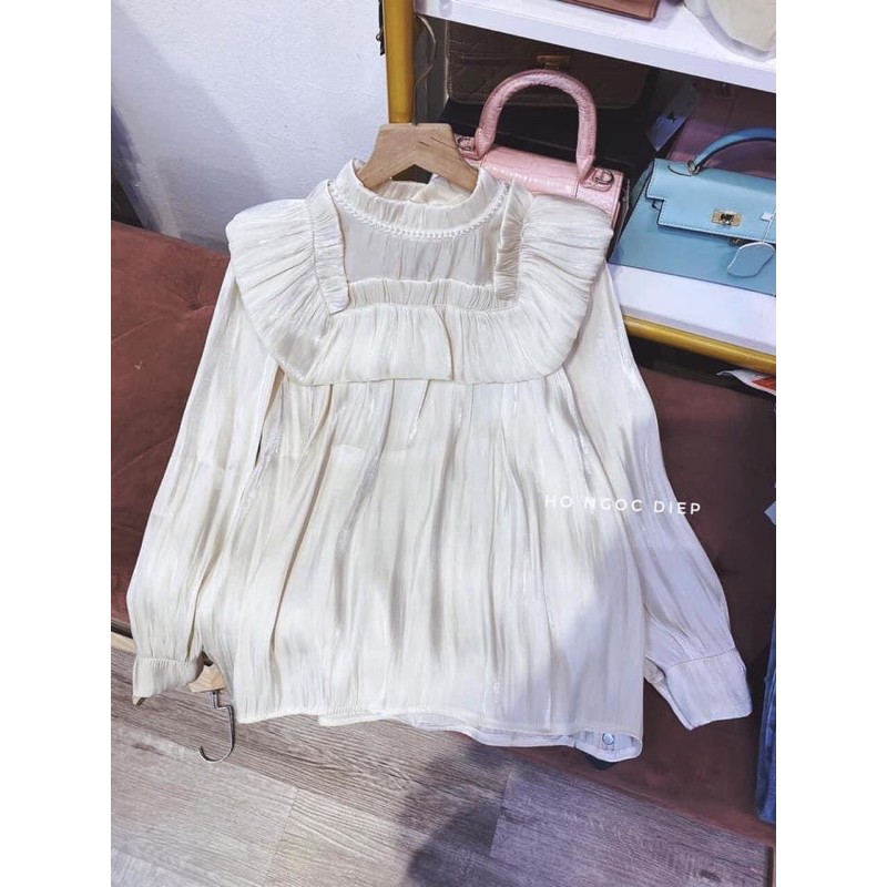 Áo sơ mi cổ bèo quốc dân siêu xinh | BigBuy360 - bigbuy360.vn