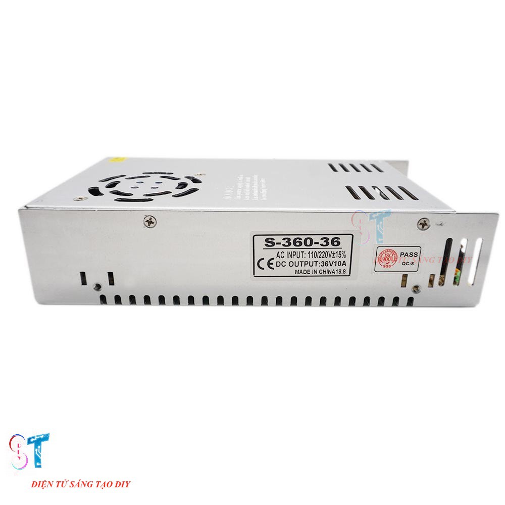 NGUỒN TỔ ONG 36V 10A CÓ QUẠT