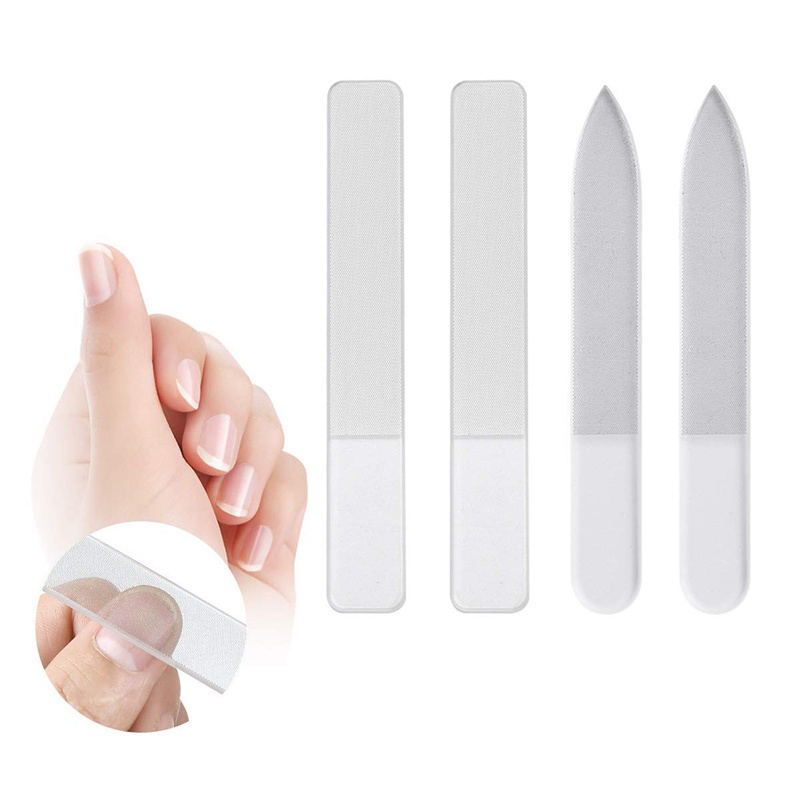 1 Cây Dũa Móng Tay Mặt Kính Nano Tráng Gương DIY Chuyên Nghiệp