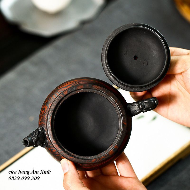 Ấm Tử Sa Nghi Hưng Thăng Long 250 ml (Lão Tử Nê)